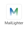 MailLighter button in the Outlook ribbon